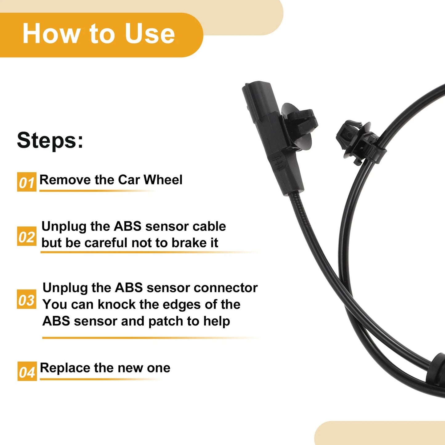 ABS Wheel Speed Sensor for Nissan Kicks (2016-2021)