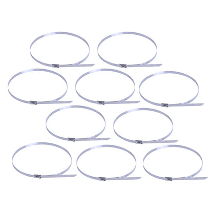 10 x Universal Stainless Steel CV Joint Crimp Clamps