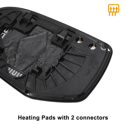 Right Side Heated White Mirror Glass for Honda Odyssey (2006-2008)