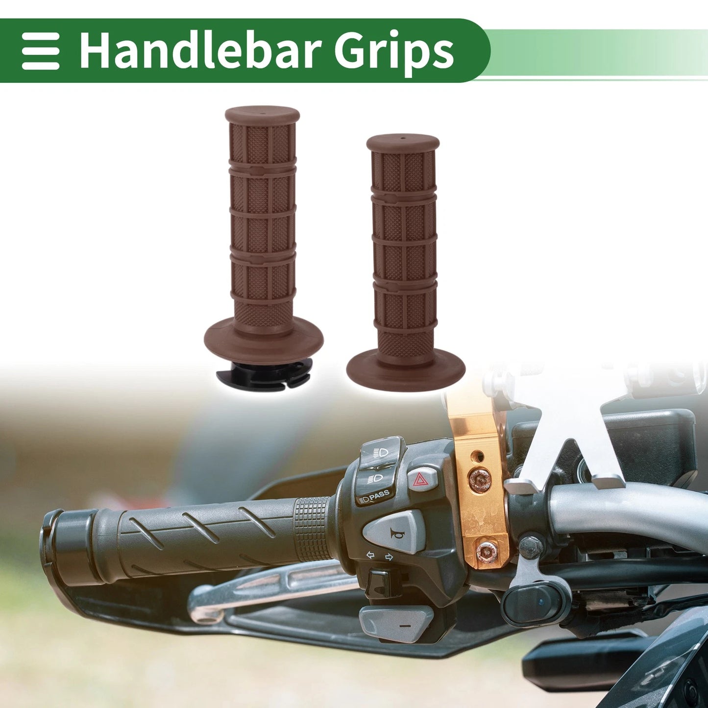 Hand Grips / 7/8 22mm / Motorcycle Hand Grips for Make Model
