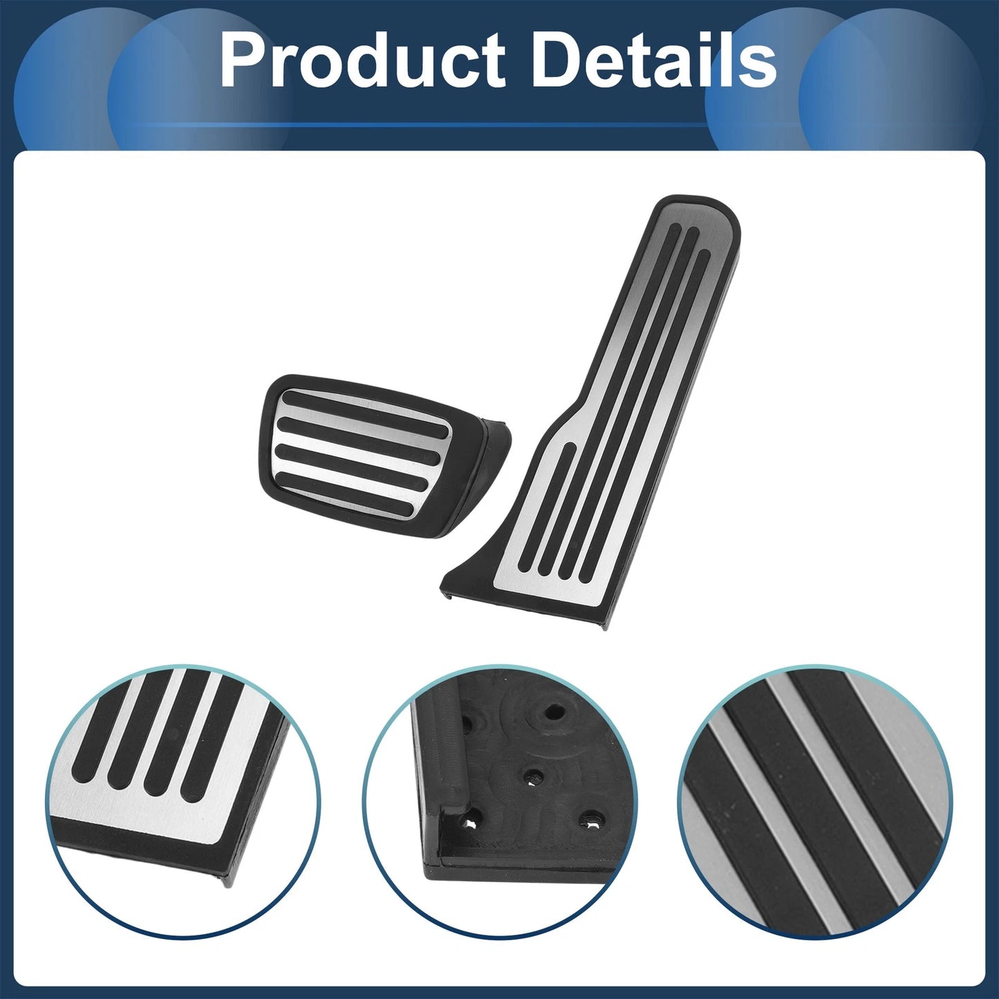 Foot Accelerator Pedal Covers for Chevrolet Camaro (2016 - 2018)