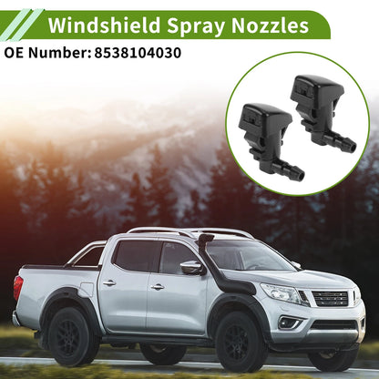 Windshield Washer Nozzle With Hose Connector / 1 Set / for Toyota