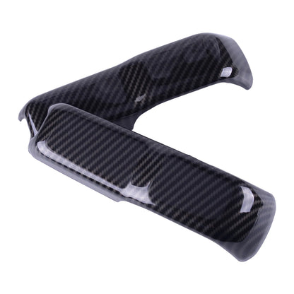 Carbon Fiber ABS Front Hood Cover Trim for 2018 Jeep Wrangler JL (2018)