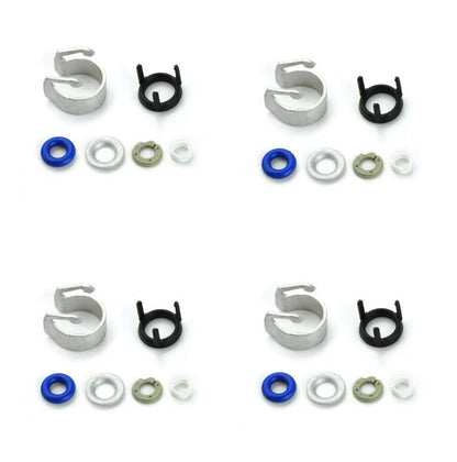4PCS Fuel Injector O-ring Seals for Audi A3 A4 A5 A7 VW Jetta GTI (2006-2018)