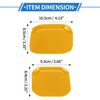 5 Pcs Door Bowl Cover Trim for Jeep Wrangler JL (2018-2022) - ABS Yellow