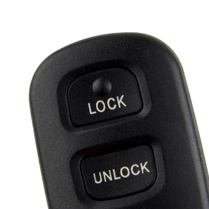 2 x Key Shell Case Cover for Toyota Camry, Yaris, 4Runner, Corolla, RAV4