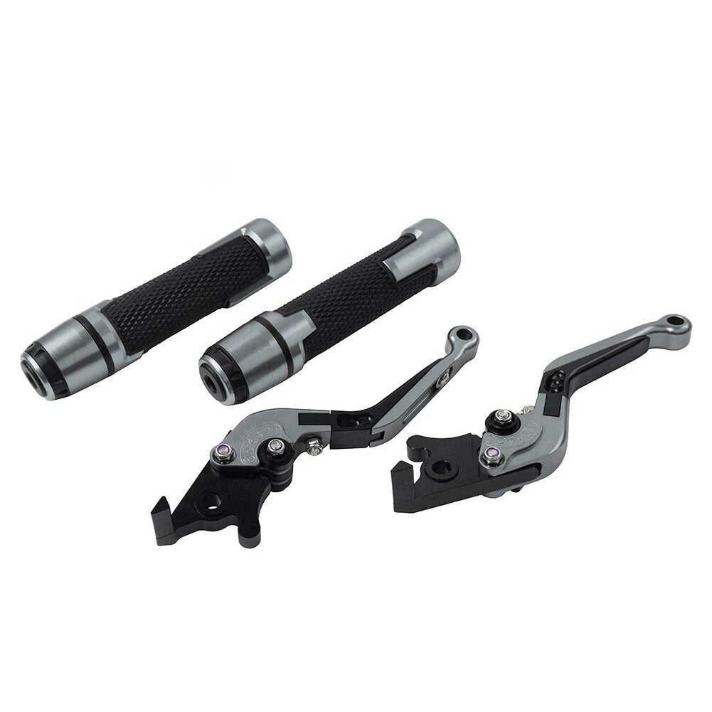Titan Folding Brake Clutch Levers Grip Set for Suzuki GSXR600/750 (2006-2019)
