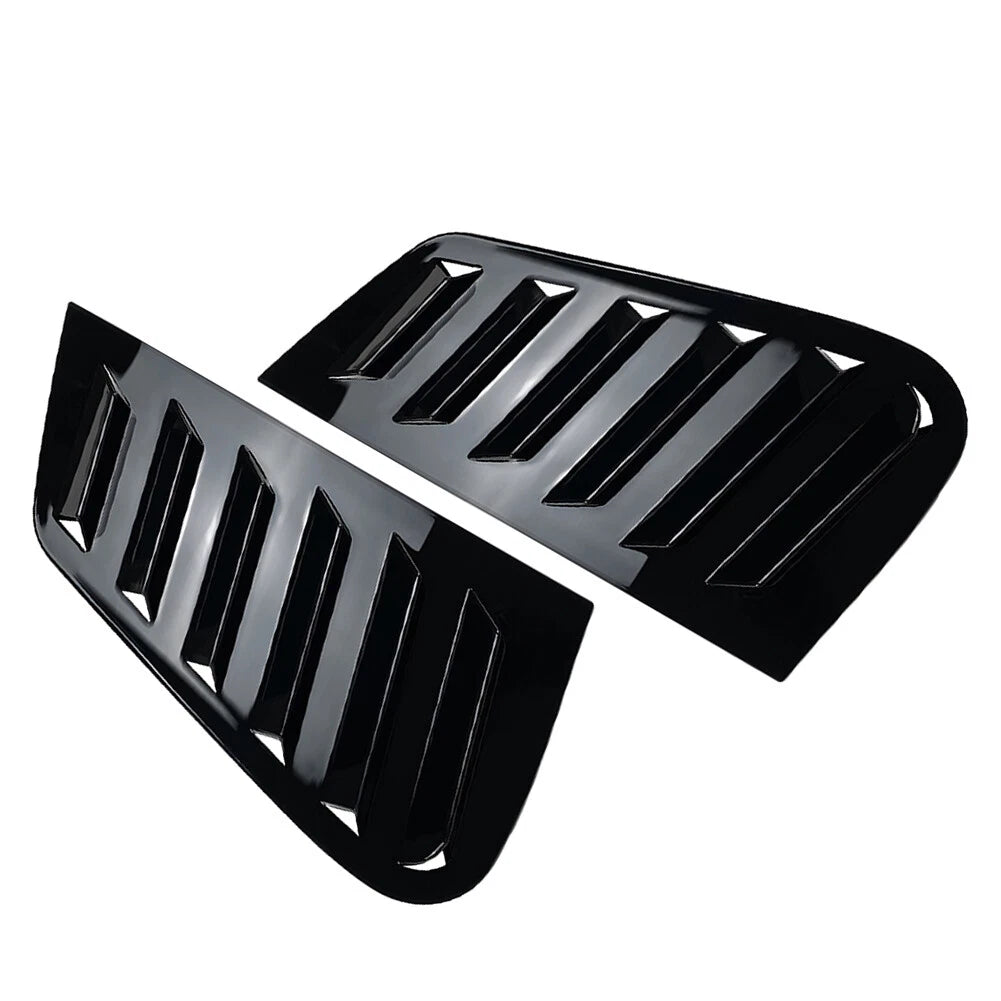 Rear Side Window Louver Vent Cover Trim for VW Polo (2001-2009)