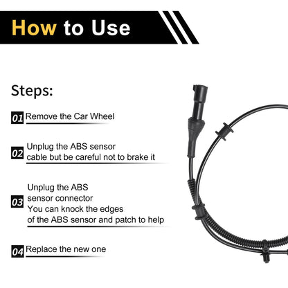 ABS Wheel Speed Sensor for Ford F-150 2004 (2004) - Front Left & Right