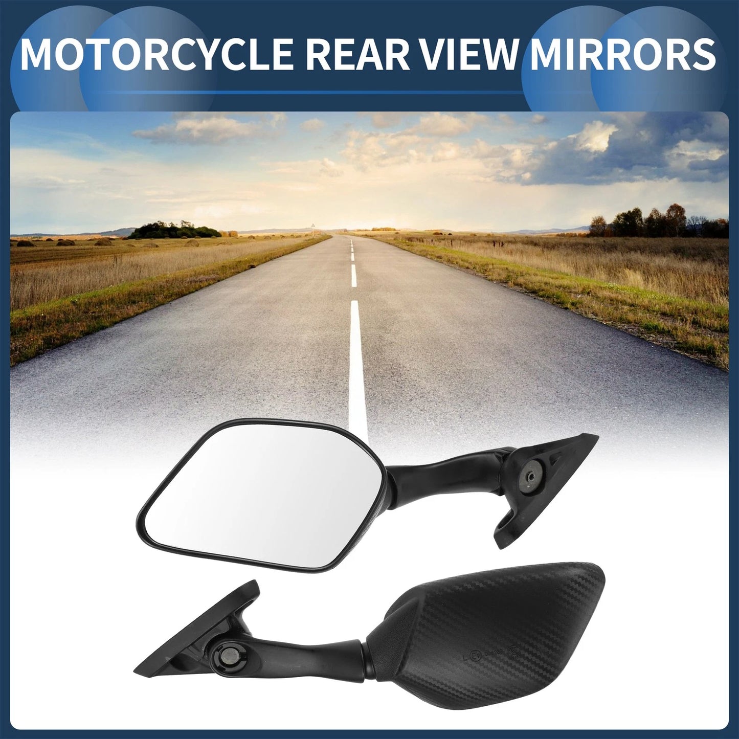 Motorcycle Rear View Mirrors for YAMAHA R25 (14-16)