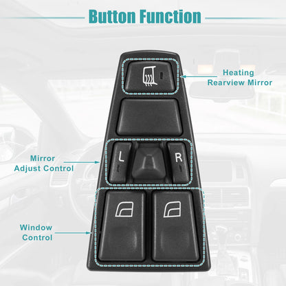 Power Window Control Switch for Volvo VNL (2004-2023)