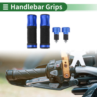 Hand Grips Cover / 1 / Aluminum Alloy Rubber for Motorcycle