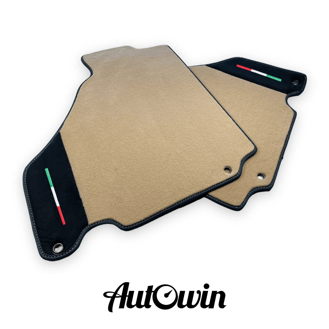 Beige Floor Mats for Ferrari 360 Modena (2000-2005)
