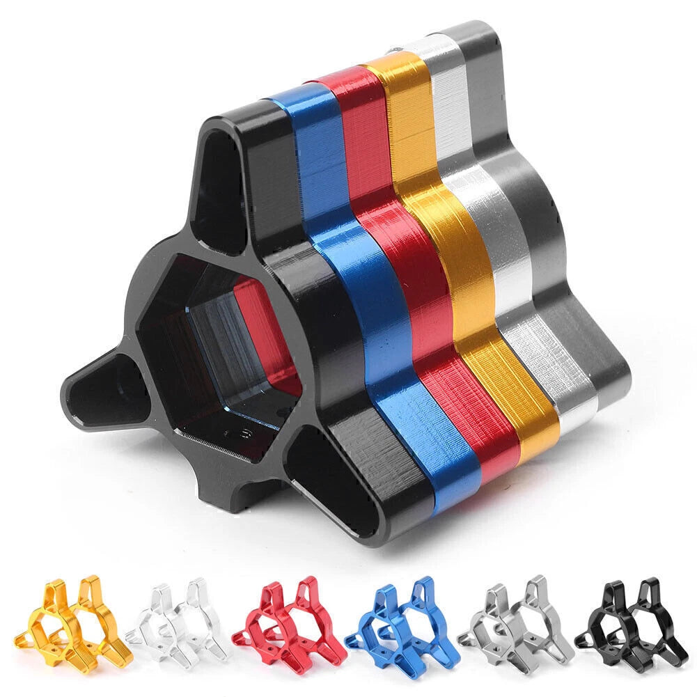 17mm Fork Preload Adjuster for Universal Motorcycle - Silver/Black/Red/Gold/Blue