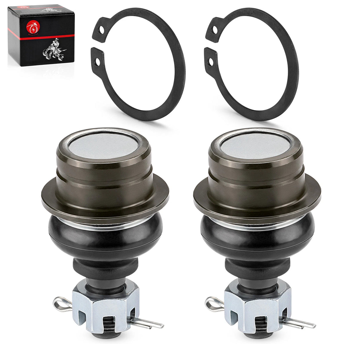 2 x Front Upper A-Arm Ball Joint for Suzuki Ozark 250 LTF250 (1999–2002)