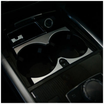 Console Water Cup Holder Cover Sequins for Benz E Class W212 (2012-2015)