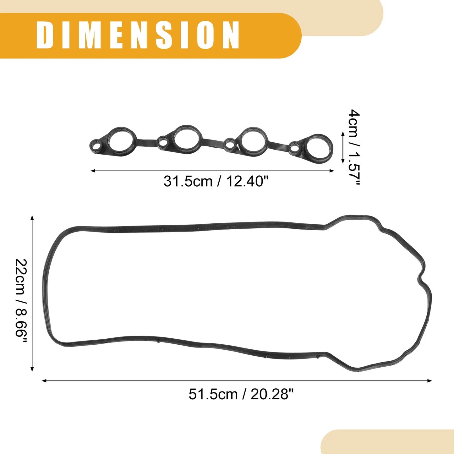 Engine Valve Cover Gasket Set for Hyundai I30 (2007-2011)