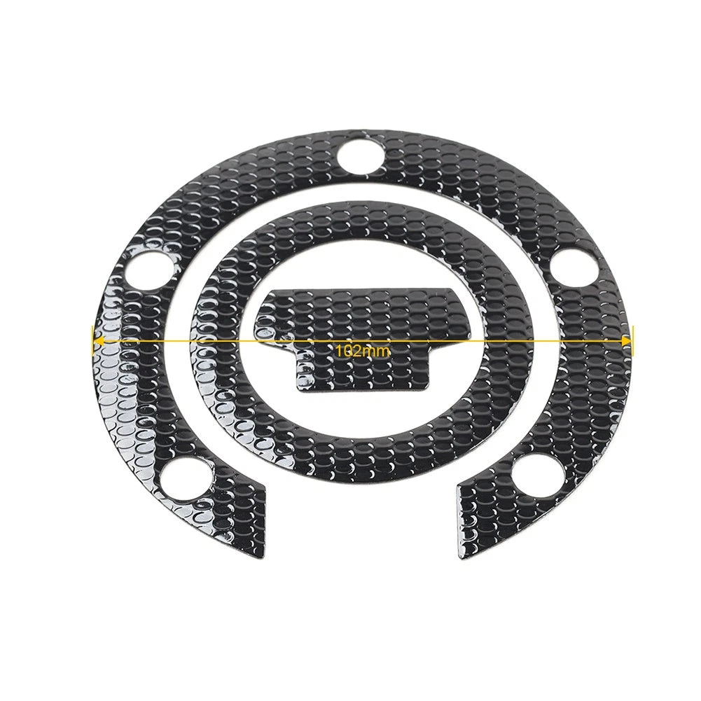 Gas Tank Fuel Cap Cover Protector Pad Sticker for Yamaha R1 R6 FZ1 (2000-2023)