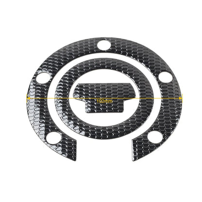 Gas Tank Fuel Cap Cover Protector Pad Sticker for Yamaha R1 R6 FZ1 (2000-2023)