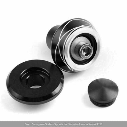 2 x CNC Vibration Damper Swing Arm Spools for Universal