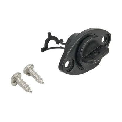 Drain Screw Bung Socket for Boat Transoms/Ice Chests - Plastic