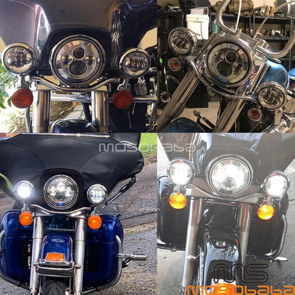 Auxiliary Fog Light Bucket Housing  For Harley Street Glide FLHX FLHXS (2016)
