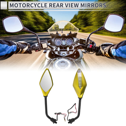 2 x Rear View Mirrors for Motorcycle