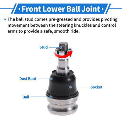 Front Lower Ball Joints for Saab 9-2X (2005-2006)