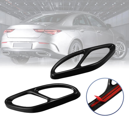 Exhaust Tail Pipe Mufflers Covers for Mercedes-Benz A Class A200 (2016-2019)