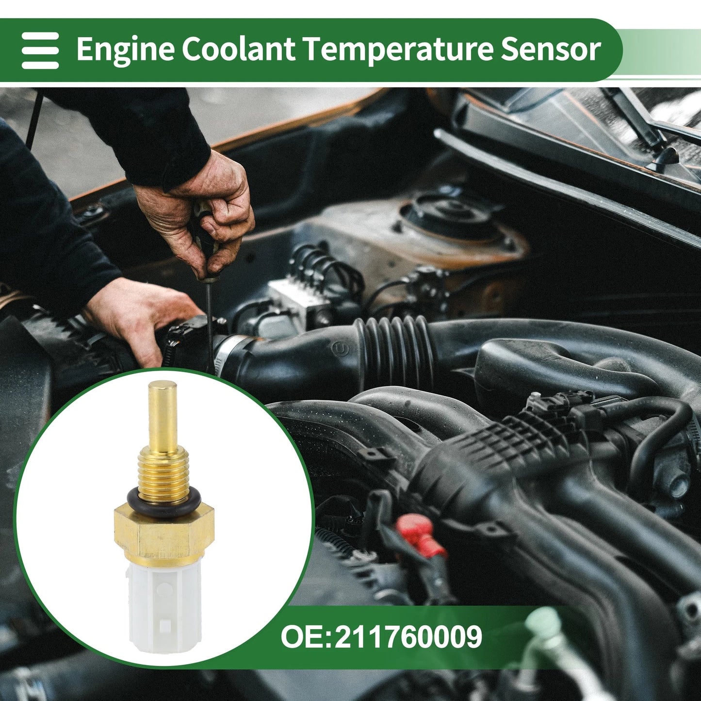 Engine Coolant Temperature Sensor for Kawasaki KFX450R (2014–2014)