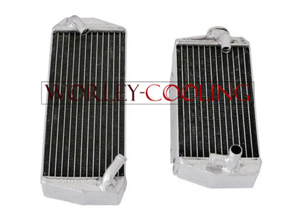 Aluminum Radiator + Silicone Hoses for Suzuki RMZ450 (2007)