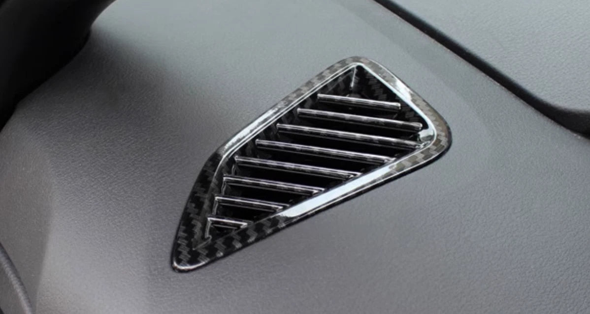 ABS Fiber Front Air Vent Outlet Lid Cover Trim for Toyota Corolla (2020-2024)