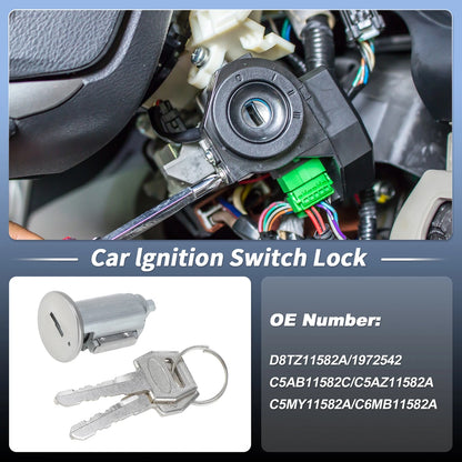 Ignition Lock Cylinder  Keys for Ford Bronco (1966-1979)