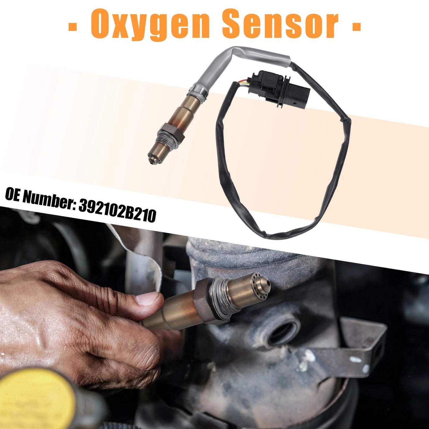 O2 Oxygen Sensor for Hyundai Veloster 1.6L L4 Gas (2012-2015)