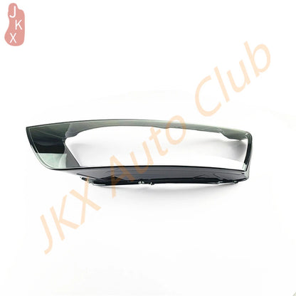 Left Side Headlight Clear Lens Light Shell + Seal Glue for Audi Q3 (2016–2018)