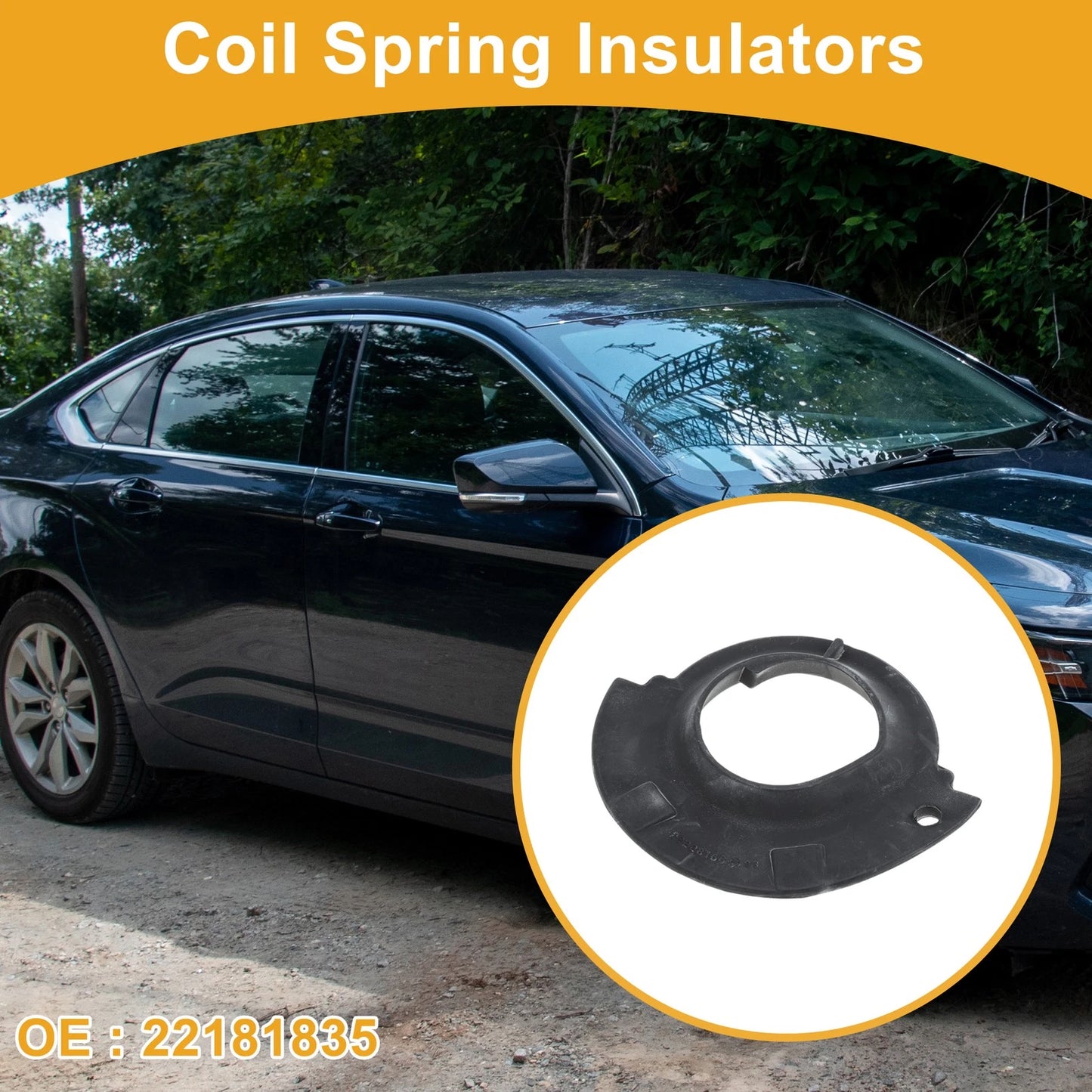 Coil Spring Insulators 1 Pc for Chevrolet Impala 2013