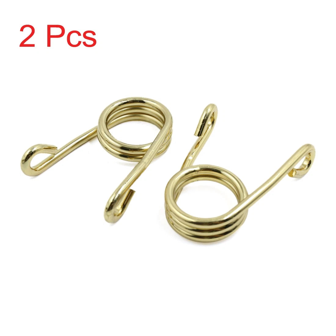 2 x Gold Tone V Shape Chopper Solo Seat Springs for Harley Davidson