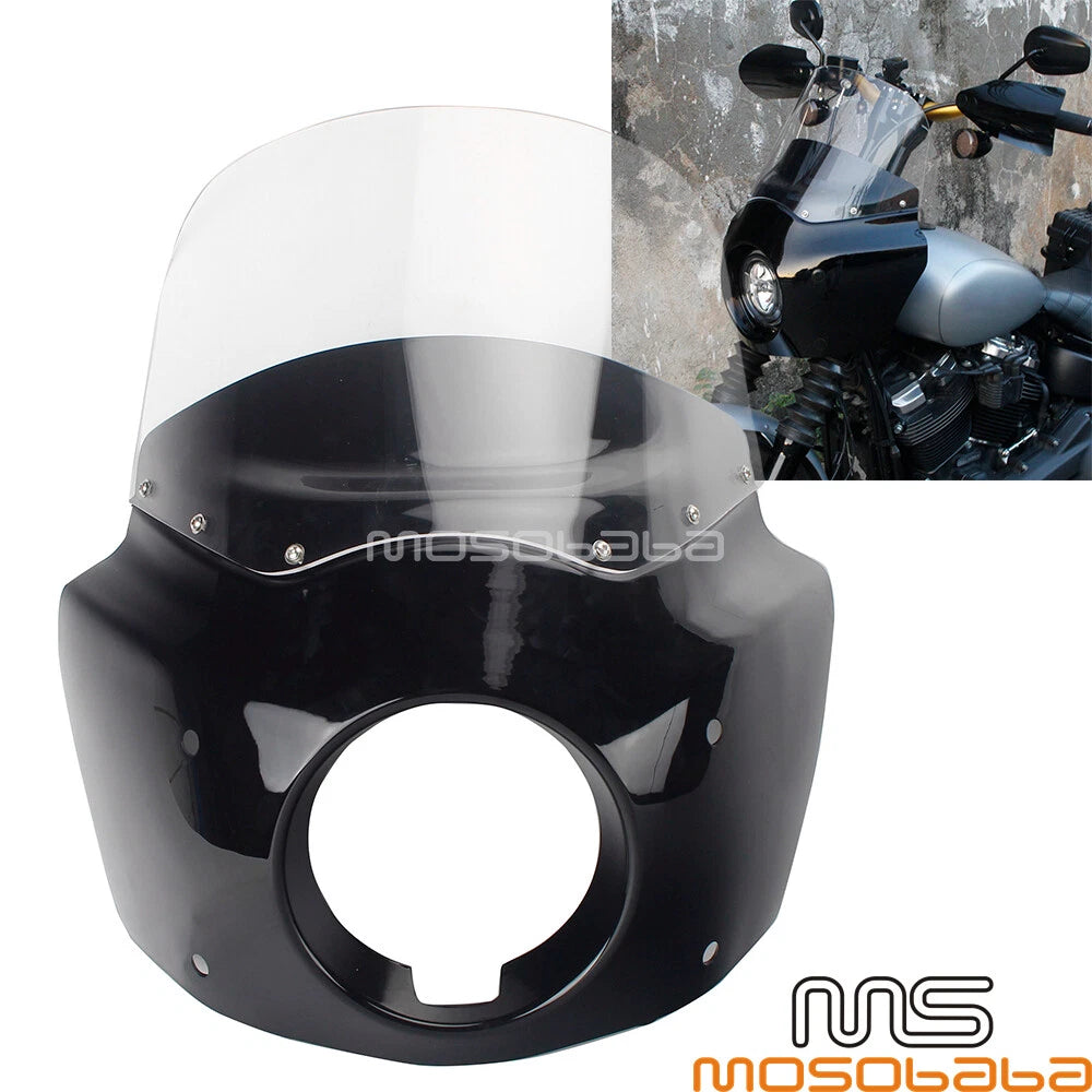 ABS Motorcycle Headlight Fairing for Harley Dyna FXD FXDB FXDWG FXDF (2006-2017)