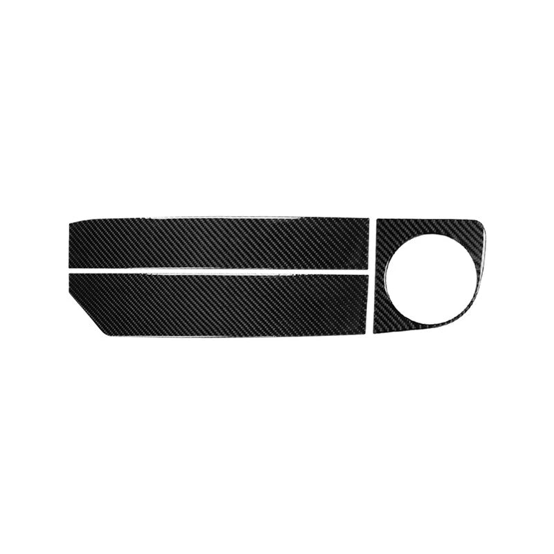 Carbon Fiber Parts Passenger Dashboard Cover Trim Fit For Ford Mustang 2009-2013