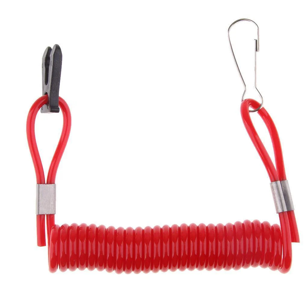 Boat Marine Kill Switch Key Lanyard for Outboard Motors
