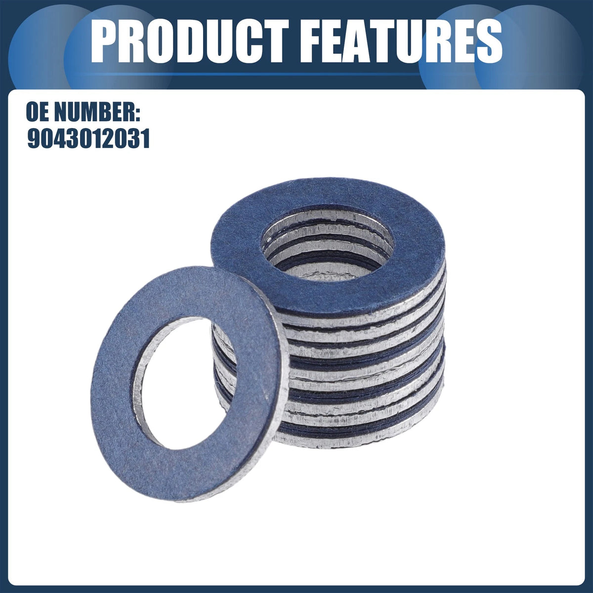 25 x Oil Drain Plug Gaskets 12mm ID for Toyota 4Runner (1990-2018)