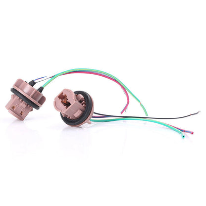 7441 7443 7444 T20 LED Bulb Brake Signal Light Wiring Harness for Car