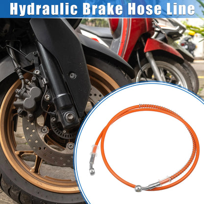 Hydraulic Brake Hose Line 10mm Orange for Motorcycle