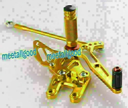Rearset Rear Set for Kawasaki Ninja ZX10R (2004-2005) Gold