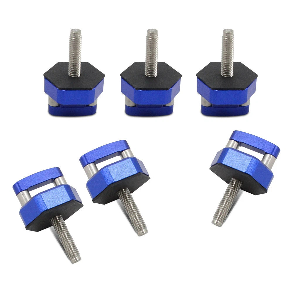 6 x Aluminum Alloy Hardtop Bolts for Jeep Wrangler JK/JL (2007-2022)