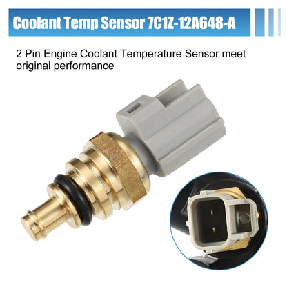 Water Outlet Connect Adapter w/ Temp Sensor for Ford Focus EcoSport (2012-2020)