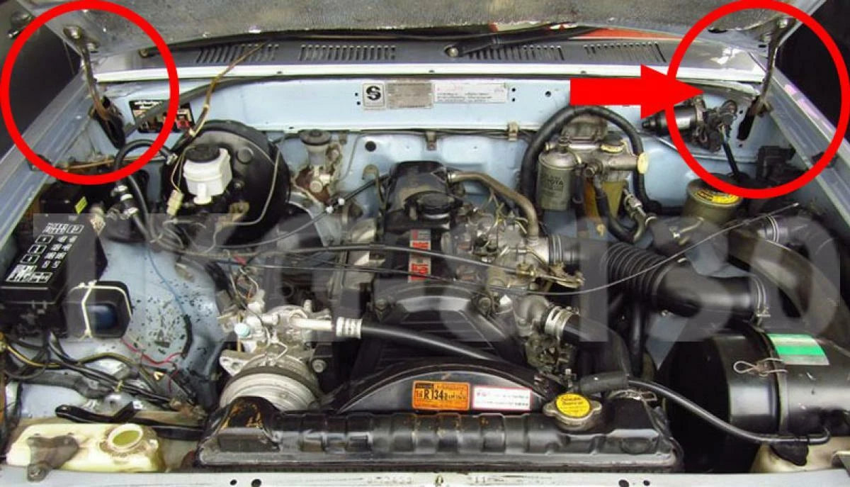 BonnetHinge for Toyota Hilux MK3 LN85 Ute(1989-1997)