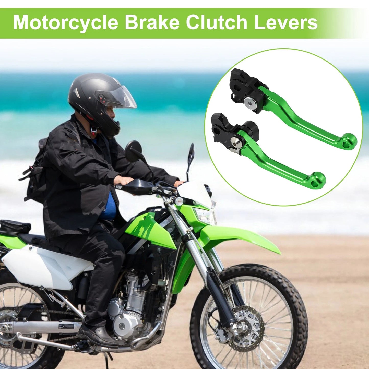 Brake Clutch Levers / 1 Pair / for Kawasaki KX250F KX450XC