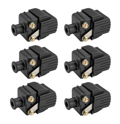 Ignition Coil 6× for Mercury Mariner 25HP Outboard Boat (1998–2010)