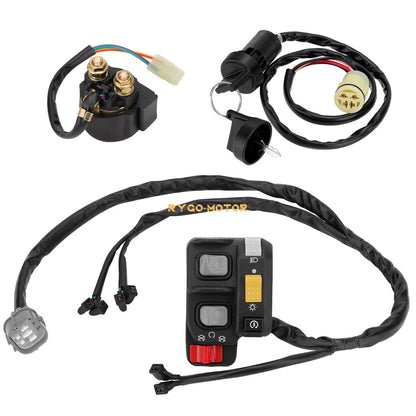 Handlebar Key Starter Relay Switch for Honda Rancher TRX420 (2007–2013)